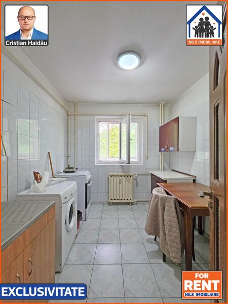 De inchiriat: Apartament 3 camere, 2 bai, balcon | Tei - S2